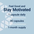 thumbnail image 6 of Life Extension Dopamine Advantage - Phellodendron Bark Supplement with Vitamin B12 - for Youthful Dopamine Levels and Brain Health - Gluten-Free, Non-GMO, Vegetarian - 30 Capsules, 6 of 10
