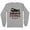 Grey, variant on Merry Fishmas Long Sleeve Shirt Unisex Large White