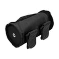 thumbnail image 3 of Cup Holder, Bike Water Bottle Holder for E Scooters & E-Bikes - Adaptable, No-Screw Installation, Mesh Pockets, Sticky Straps - Fits Cups Diameter Less Than 3.74in/9.5cm - Black, 3 of 5