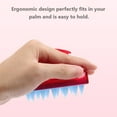 thumbnail image 3 of Cepillo de Masaje de Silicona para Cuero Cabelludo, Ideal para Hombres, Mujeres y Niños, Azul – Herramienta de Belleza y Cuidado Capilar, 3 of 7