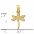 thumbnail image 2 of 10K Yellow Gold Dragonfly Pendant (19 X 10) Made In United States -Jewelry By Sweet Pea, 2 of 5
