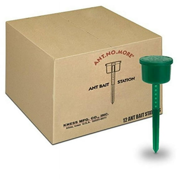 Kness 12 Pack Ant Bait Stations, Box of 12
