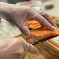 thumbnail image 6 of Tronex TX-III Advanced Hybrid Poly Disposable Gloves, Sushi Gloves, Embossed Texture, Food Safe, Clear, Small (Bag of 100), 6 of 6