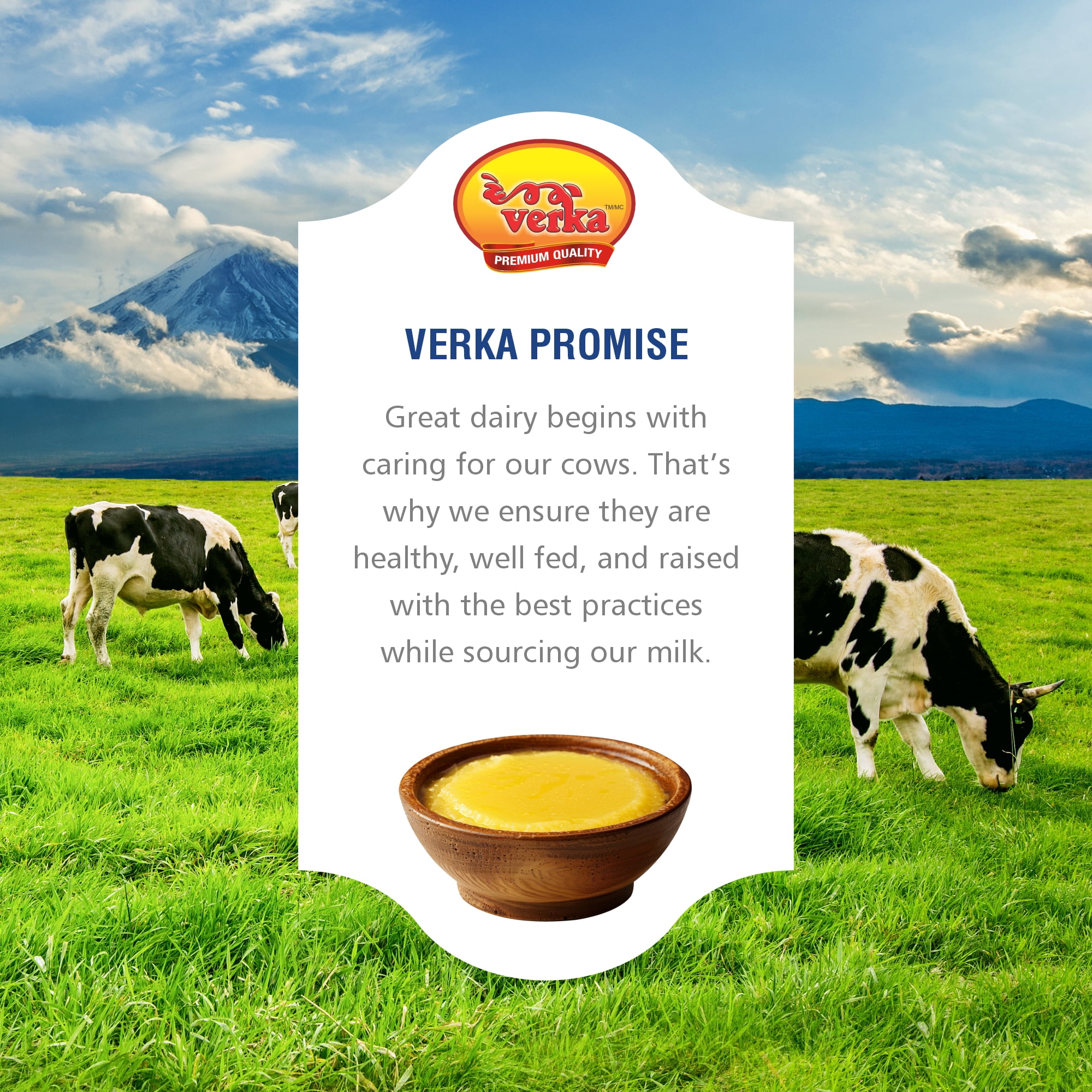 Verka Pure Desi Ghee, 3.5lbs Jar, Rich in Aroma and Flavor