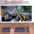 thumbnail image 4 of maskred Souris Filaire USB Gaming LED Colorée 7200DPI Souris Optique pour PC Portable Bureau No.1, 4 of 6