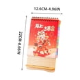 thumbnail image 2 of Extra Large Desk Pad Paper Desk Calendar Office Desktop Calendar Festive Red Mini Desk Calendar, 2 of 6
