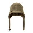 thumbnail image 7 of XIAOCHA Women’S Brimmed Ear‑Flap Beanie，Fleece‑Lined Fall‑Winter Outdoor Trapper,Khaki, 7 of 7