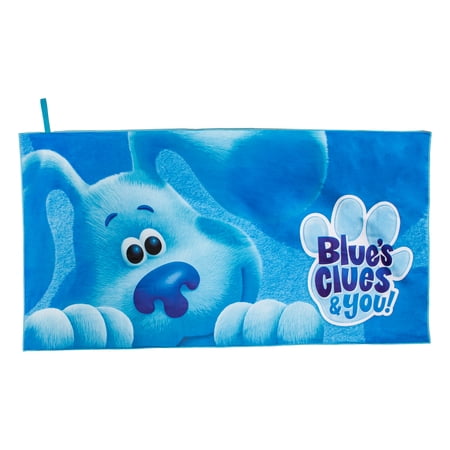 Blues Clues Childrens hooded Beach Towels | Blues Clues- Magenta|BeachTech
