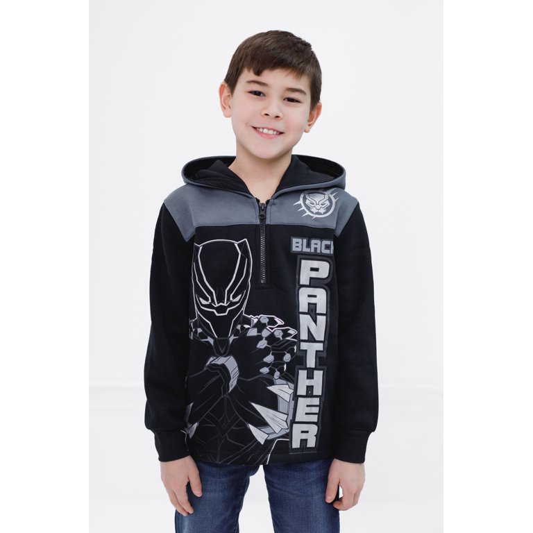 Marvel Avengers Toddler Boys' Fleece Quarter-Zip Hoodie photo 2
