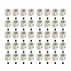thumbnail image 1 of Adaptador Hexagonal de Cubo de Rueda Combinador de Metal de 40 Piezas de 5 mm Una 12 mm para D12 C14 C24 B14 B16 MN D90 D91 RC Coche Piezas de Actualización, Plata, 1 of 6