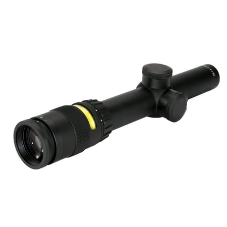 Trijicon AccuPoint 1-4x24mm Riflescope w/ BAC, Dual-Illuminated Amber Triangle Post Reticle (TR24) - (Best 1x4 Rifle Scope)