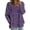 Purple, variant on MEICHEN Womens Crew Neck Star Graphic Pullover Tops Fall Shirts Casual Long Sleeve Oversized Tops