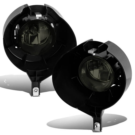 DNA Motoring FL-NS056-SM For 2005 to 2015 Nissan Frontier Pair Front Bumper Driving Fog Light Lamps Smoked Lens 06 07 08 09 10 11 12 13 14