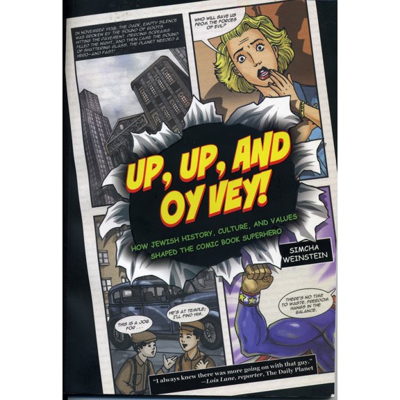 Pre-Owned Up, Up, and Oy Vey: How Jewish History, Culture, and Values Shaped the Comic Book Superhero (Paperback) 1569804001 9781569804001