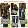 thumbnail image 4 of FORMRS Womens Shoulder Bag with Chain Strap Clutch Purse Cute Tote Handbag, Cute Acorns Pattern, 4 of 7