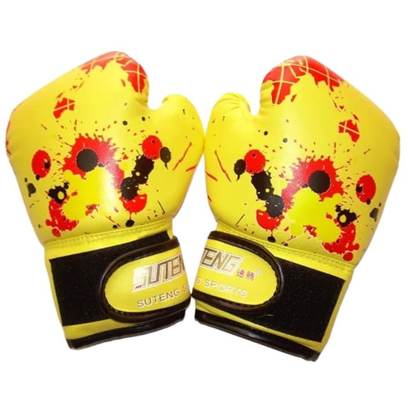 7829 Kids Boxing Gloves Children Punching Training Sparring Gloves Comfortable Fighting Mitts Hand Protector for Boys Girls