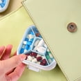 thumbnail image 6 of Qaailabf Portable Vitamin Organizer Box, 5 Compartments Pill Case with Large Capacity, Travel-Sized Plastic Pill Divider | Compact, Leakproof & Moisture-Proof Design, Easy Carry for Supplements, 6 of 6