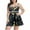 Flower, variant on Womens Halter Swimdress Plus Size Two Piece Swimsuit Tankini Set