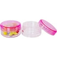 thumbnail image 4 of 5g Empty Jars 5ml Small Cosmetic Container For Makeup Eyeshadow Nails Oils Lip Balm Jewelry 5 Gram Plastic Clear Pot With Cap Lid, 4 of 9