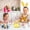 Yellow, variant on Mouliraty Stuffed Animals Cute Light-up Birthday Easter Kids