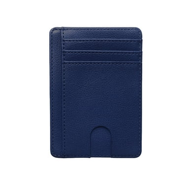 Slim Wallet for Men Women, Credit Card Holder Walletblue