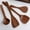 B, variant on Cooking Utensils Wooden Shovel Spoon Non-Stick Long Rice Spatula Kitchen Hand Stir Fry Tool Set for Effortless Meal Preparation