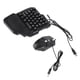 thumbnail image 1 of Combo De Teclado Y Mouse, Sin Demora De Tiempo, Soporte Ajustable Para Teléfono, Teclado Para Juegos Con Una Mano, Convertidor De Juegos Móvil 4 En 1 Para Juegos IOS, 1 of 7