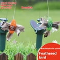 thumbnail image 4 of Bearachild Juego de 2 comederos solares para colibríes, elegante decoración para césped, patio, jardín, estaca para colibríes. Jardín y Patio, 4 of 6