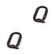 thumbnail image 1 of Cateissary Letras de Metal impecables negras, letrero para casa, placa para puerta fácil de instalar, letras de Metal, números de casa Type3 NO3, 1 of 6