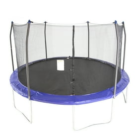 Skywalker Trampolines 16 Foot Trampoline With Wind Stakes Blue