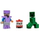 thumbnail image 1 of LEGO Minecraft: Steve Minifigure with Creeper and TNT - Ages 6+, 1 of 5