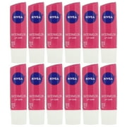 Pack of (12) Nivea, Lip Care, Watermelon, 0.17 Oz