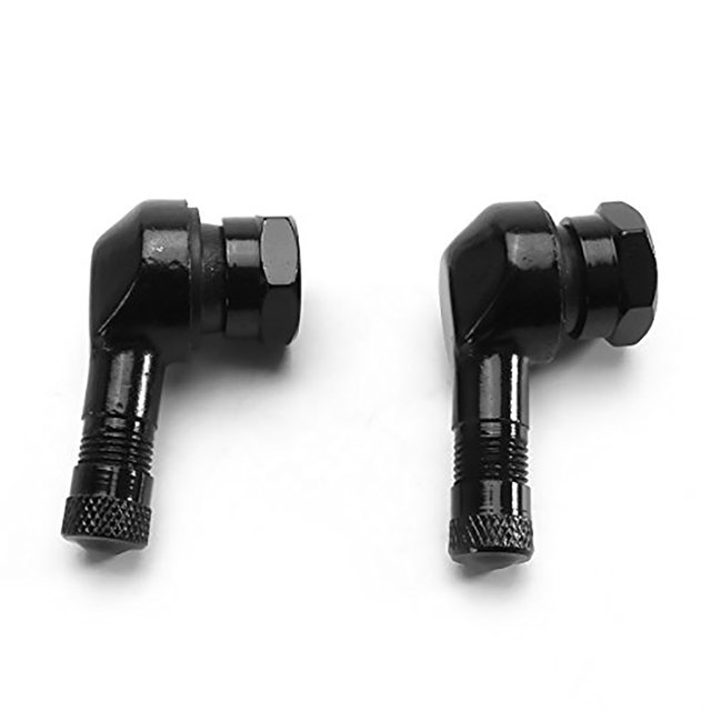 Extensión de válvula de neumático, 90 grados CNC Grados de aluminio Extensión de válvula de aluminio CNC Adaptador de válvula de neumático Calidad en la que puede confiar