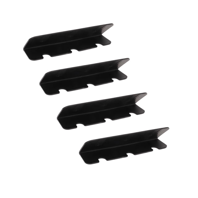 Gancho para asiento de barco inflable de PVC, soporte de Clip para bote inflable de goma, balsa, yate, Kayak, accesorios para bote de remos, color negro, 4 Uds. YUNYI BRAND Deportes