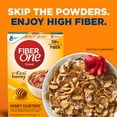 thumbnail image 6 of Fiber One Honey Clusters Breakfast Cereal, Fiber Cereal Made with Whole Grain, 17.5 oz, 6 of 15