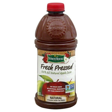 White House Fresh Pressed 100% Apple Juice, 64 Fl. Oz ...