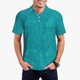thumbnail image 1 of Balery Blue Green Glitter Camisa Polo de Hombre con Estampado, de Manga Corta y Tejido Medio, Camisa Tipo Golf Polo-X-Large, 1 of 6