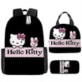 thumbnail image 1 of 2026 Hello Kitty student school bag Hello Kitty lunch bag insulation lunch bag cartoon cute KT children's backpack, 1 of 5
