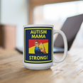 thumbnail image 7 of Autism Mama Strong White Ceramic Mug ( 2 sizes available), 7 of 7