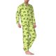 thumbnail image 2 of Balery Funny Frogs Pijama para Hombre de Dos Piezas con Manga Larga, Conjunto de Dormir y Descanso Suave con Bolsillos-Medium, 2 of 7