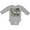 AC-Heather Grey, variant on Inktastic I Wear Blue and Yellow for Myself- Down Syndrome awareness Boys or Girls Long Sleeve Baby Bodysuit