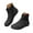 Black, variant on Ankle Boots for Women 2025 Arch Support Orthopedic Flats Shoes No Heel Fall Winter Walking Booties