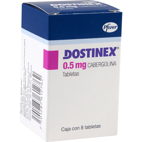 Dostinex 0.5 mg 8 tabletas