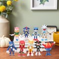 thumbnail image 4 of Juego de figuras de juguete de Anime, modelo de estatua de juego caliente, adorno de muñeca de PVC para dormitorio, mesita de noche y sala de estar, 9 Uds., 4 of 9