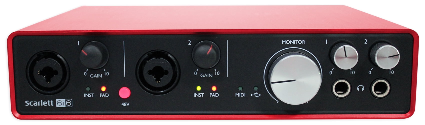 Focusrite SCARLETT 6I6 2nd Gen 192kHz USB Audio Recording