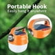 thumbnail image 3 of LED Hanging Tent Camping Light Solar Light, USB Battery Powered Outdoor Waterproof Portable Camping Light, 6 Lighting Modes Solar Flashlight Survival, 3 of 5