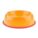 thumbnail image 2 of de plástico con base de goma antideslizante para comida o agua, perfecto para perros, , y animales . naranja, 2 of 8