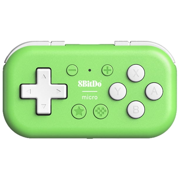 Micromando 8Bitdo Consola portátil diseñada para juegos 2D Gamepad inalámbrico para Switch/Raspberry Pi