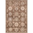 thumbnail image 6 of nuLOOM Avalon SpinClean Multi Medallion Machine Washable Area Rug, 5' x 8', Avalon Sienna Brown, 6 of 8