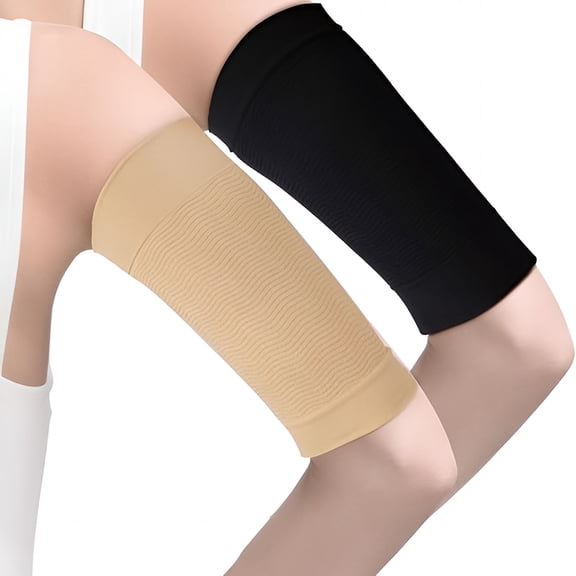 TELOLY 4 Pairs Slimming Arm Shaper Sleeve for Women Men Upper Flabby Arm Sleeve for Slimming Sun Protection Tattoo Cover up